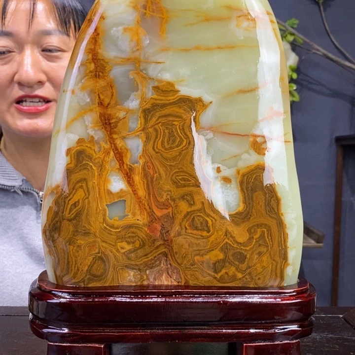 石材精品古青石摆件