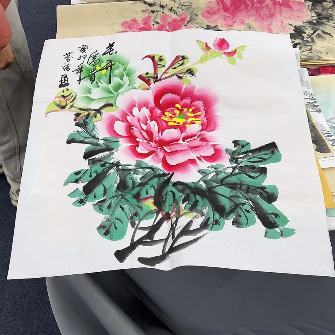 国画纯手绘作品欣赏