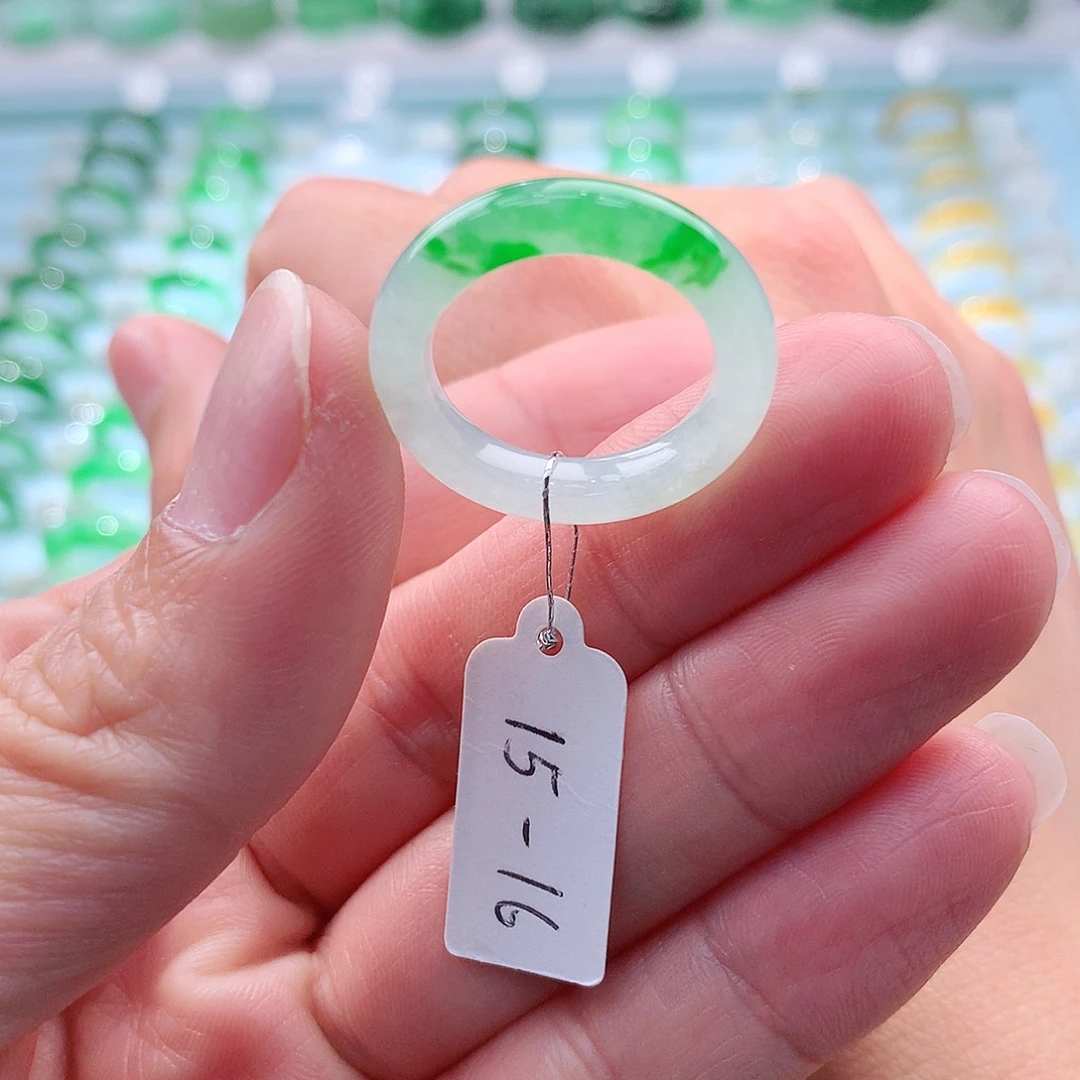 未镶嵌戒指翡翠A货缅甸翡翠