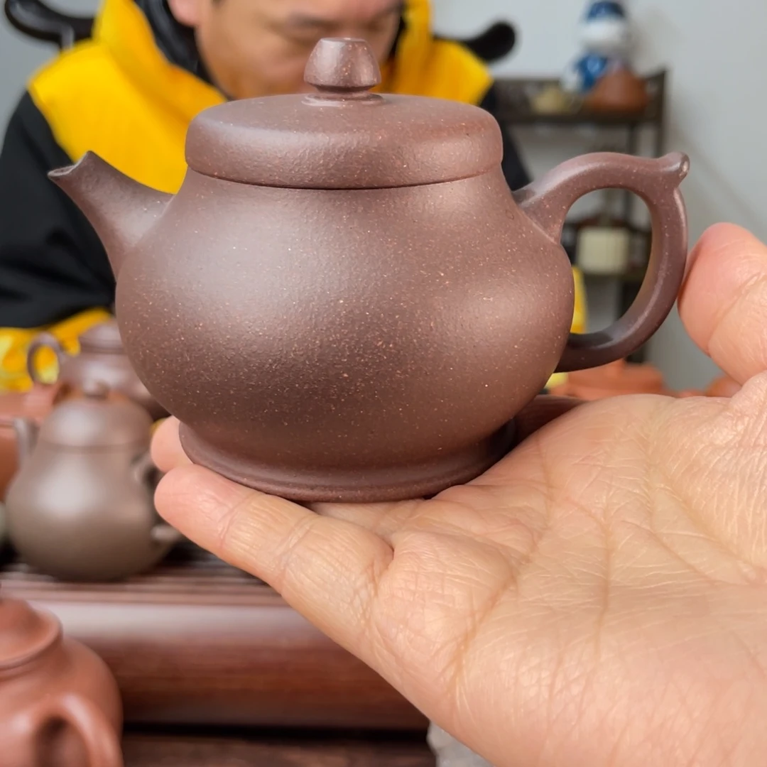人***桑茶壶紫泥卣礼180cc