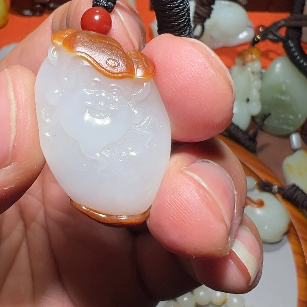 ꧁***꧂和田玉（糖玉）未镶嵌颈饰