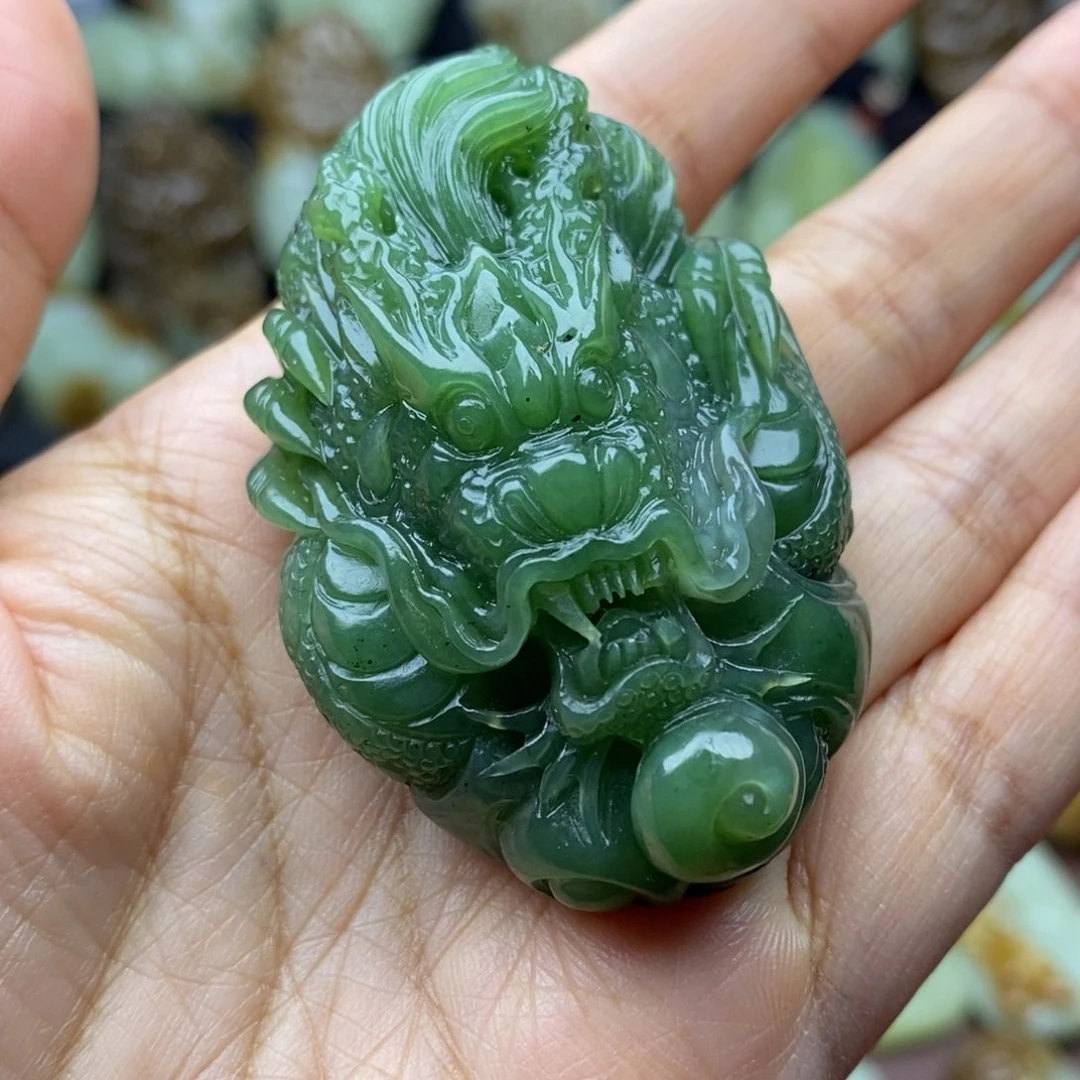 项链未镶嵌和田玉（糖玉）