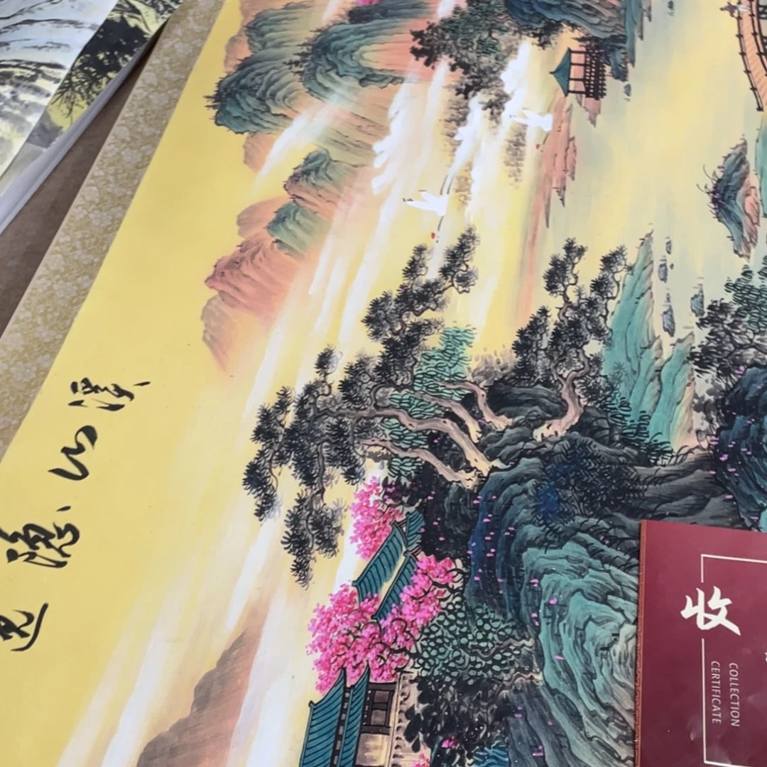 国画老师手笔手绘作品n
