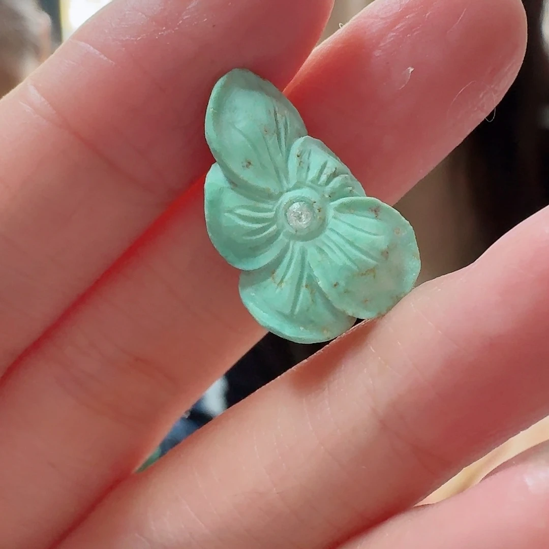 绿松石珠宝奇石未镶嵌