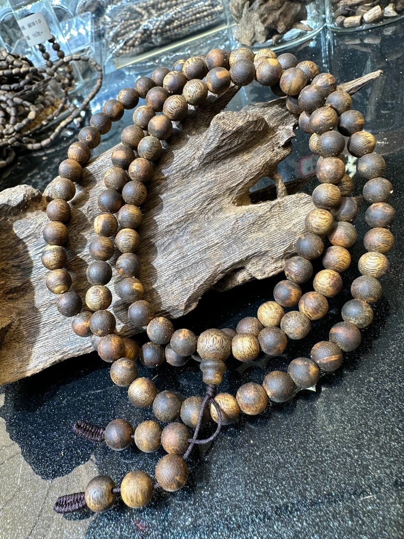 沉香陆河原母树一代苗海南高山老料味道醇厚丰富8MM沉水浮33克➕