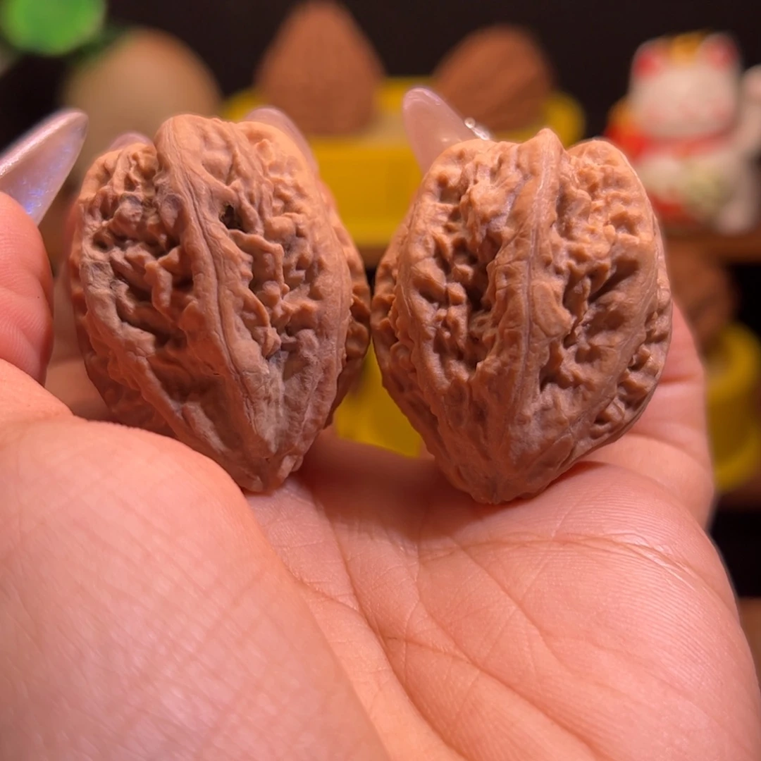 文玩核桃吊坠核桃47阴皮