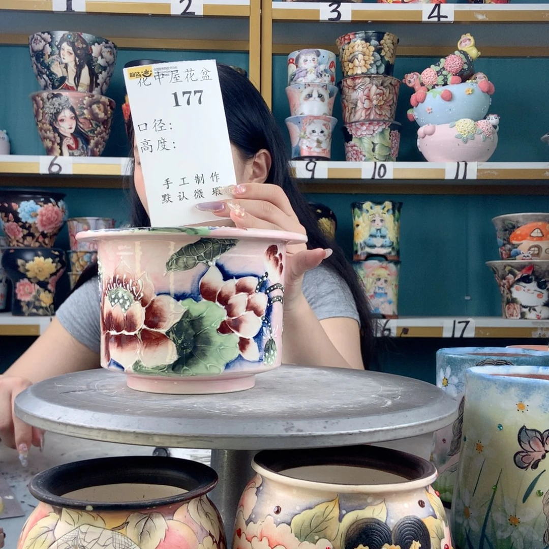 景德镇手工花盆177