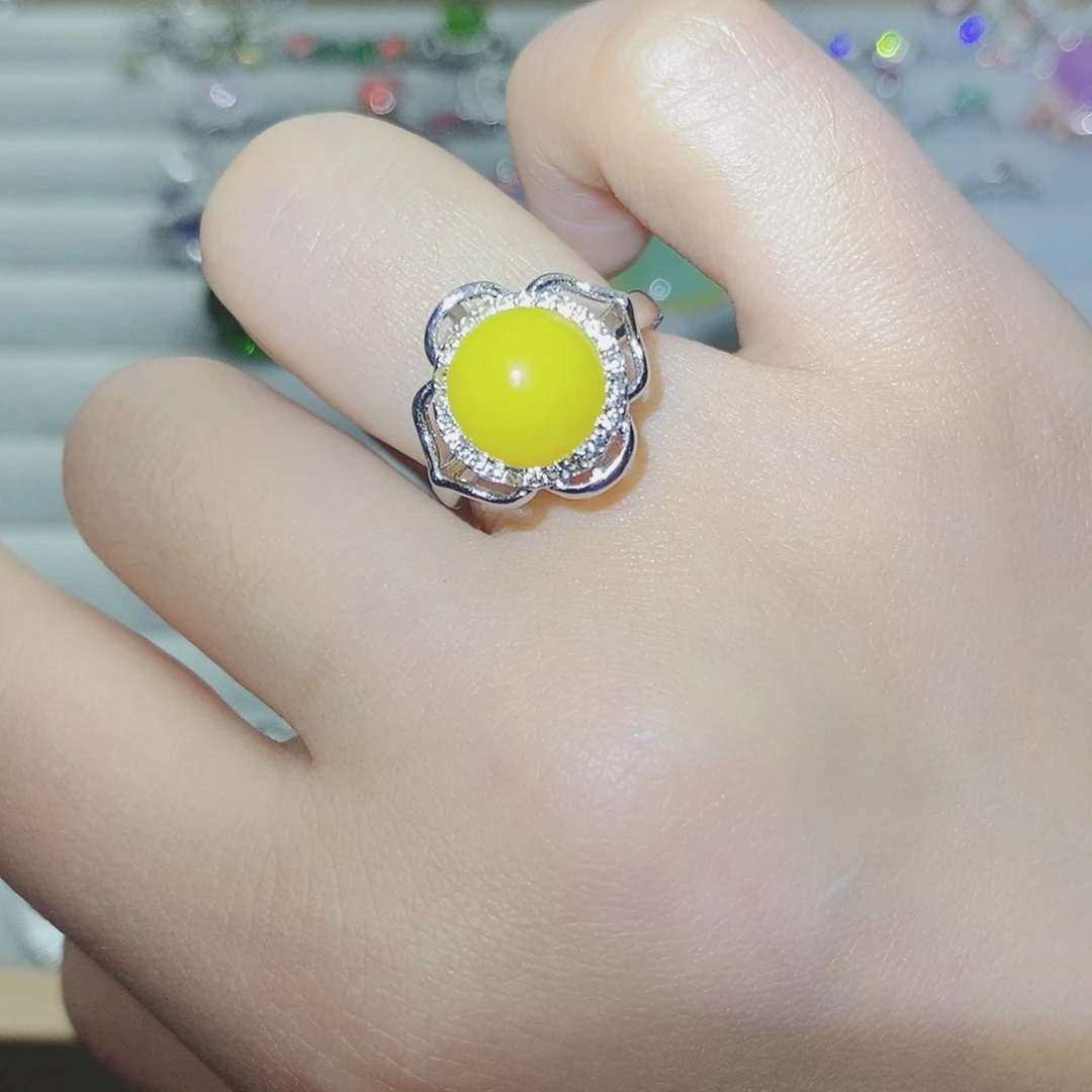 【闪购商品】托帕石耳饰银S925镶嵌