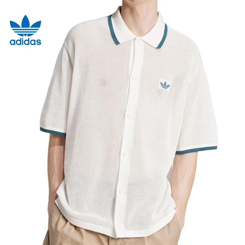 adidas阿迪达斯【大】三叶草男子运动休闲短袖T恤KC3526