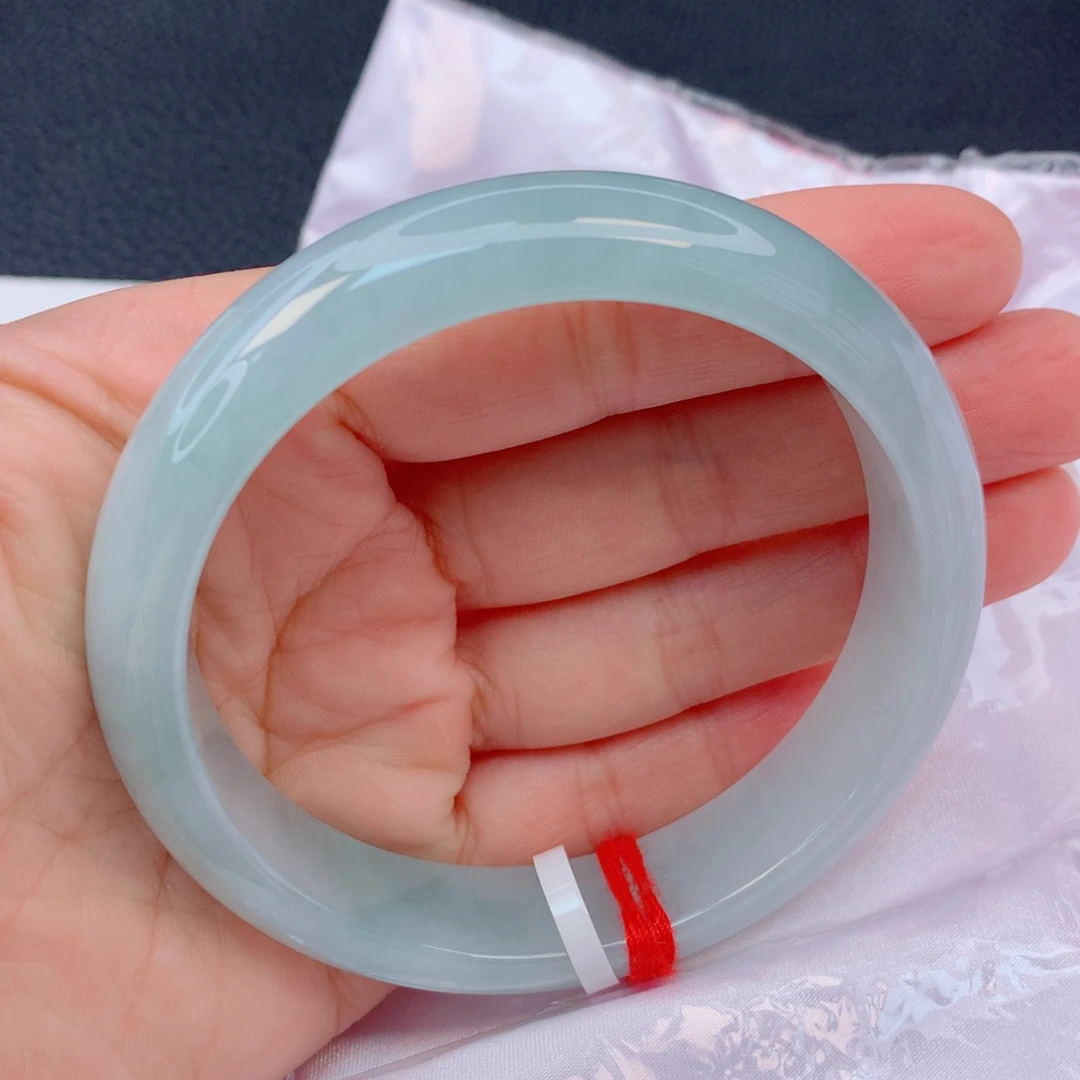 翡翠未镶嵌手镯62圈