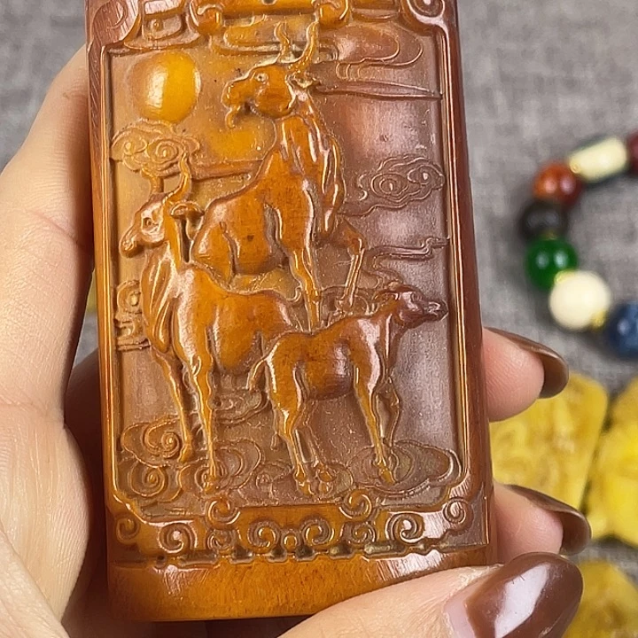 大果紫檀（缅甸花梨）手把