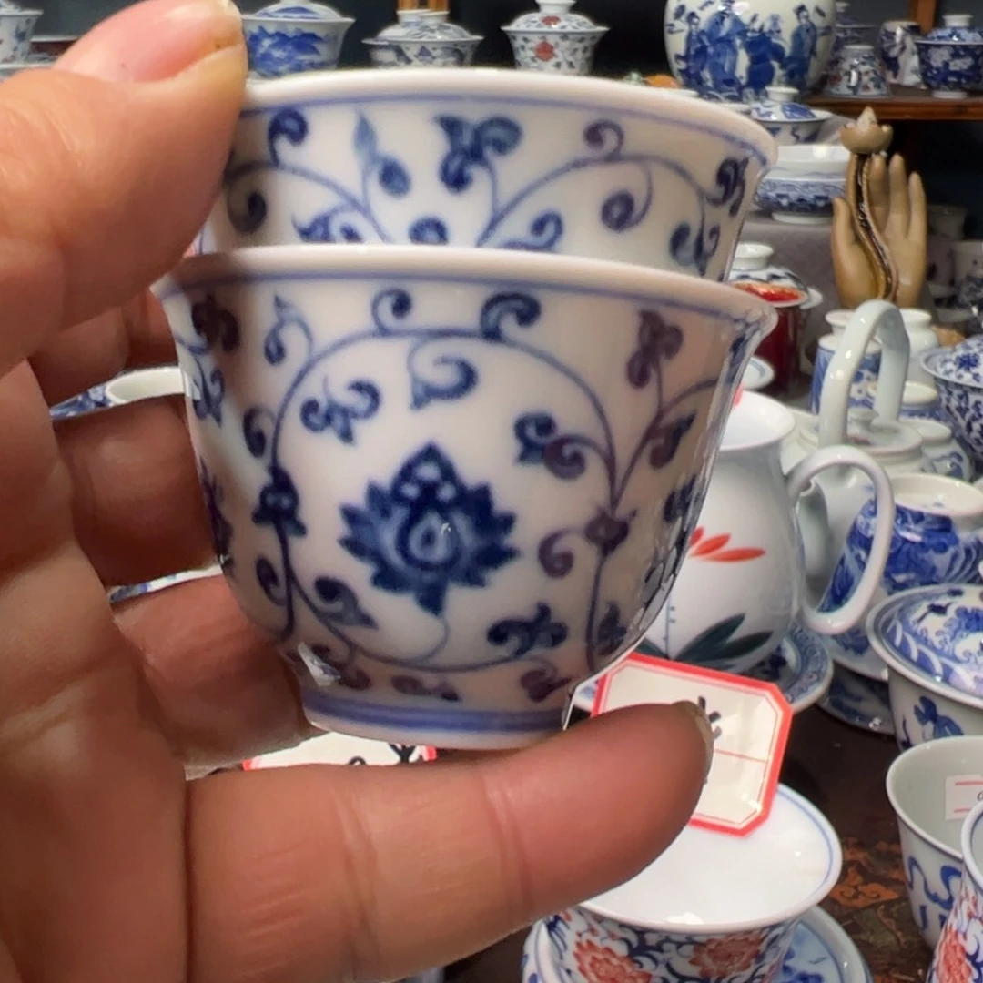 摆件景德镇青花瓷器