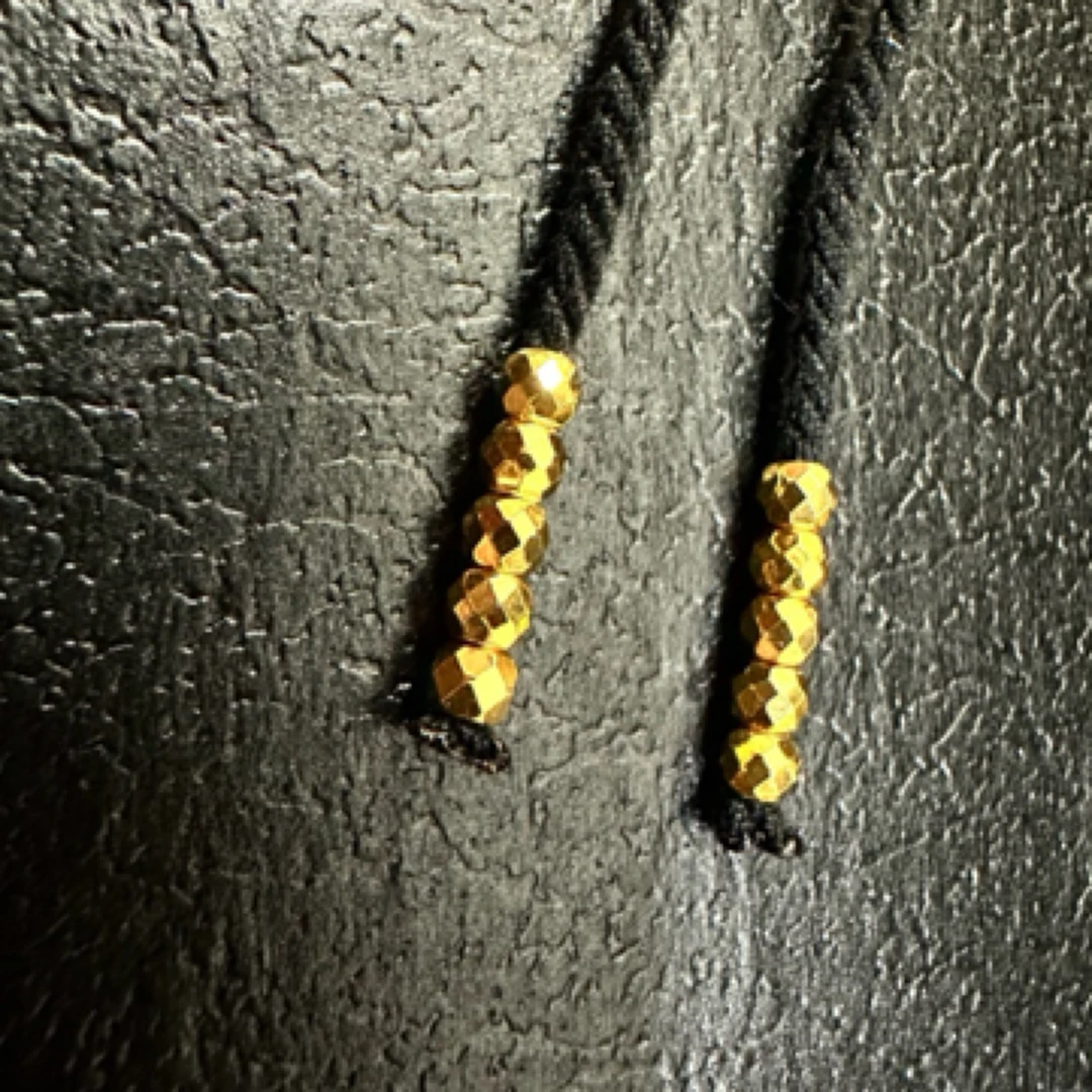 925银银制品 弟子珠配饰一组（镭射经典）