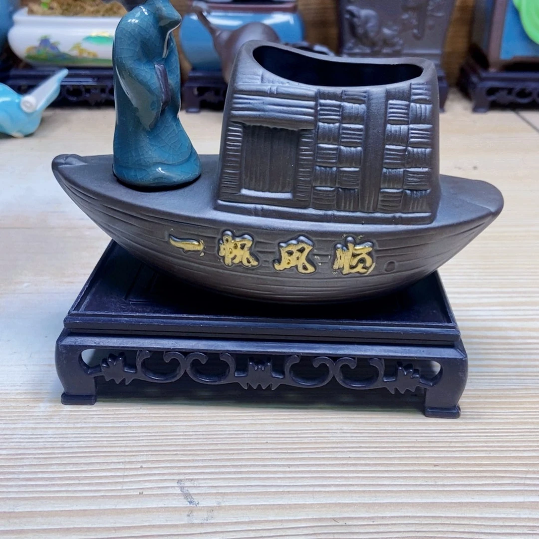 瓷片陶瓷花盆陶瓷艺术