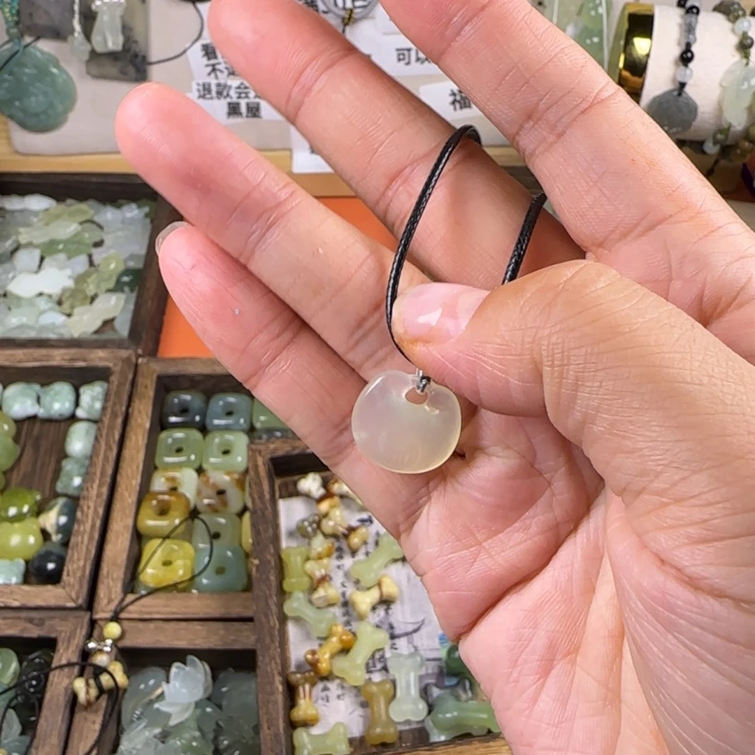 蛇纹石玉岫玉未镶嵌