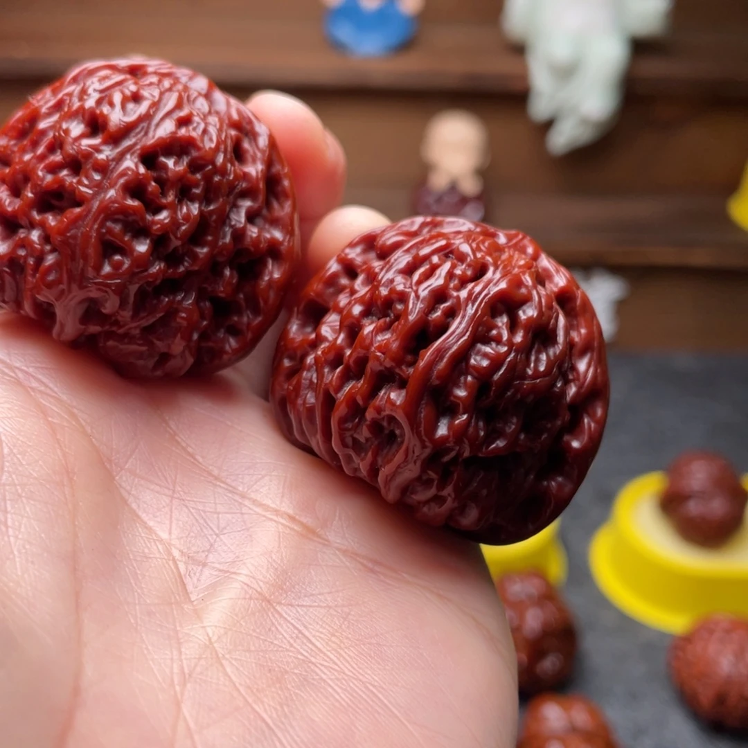 文玩核桃吊坠文玩核桃 手把件 南将石 40