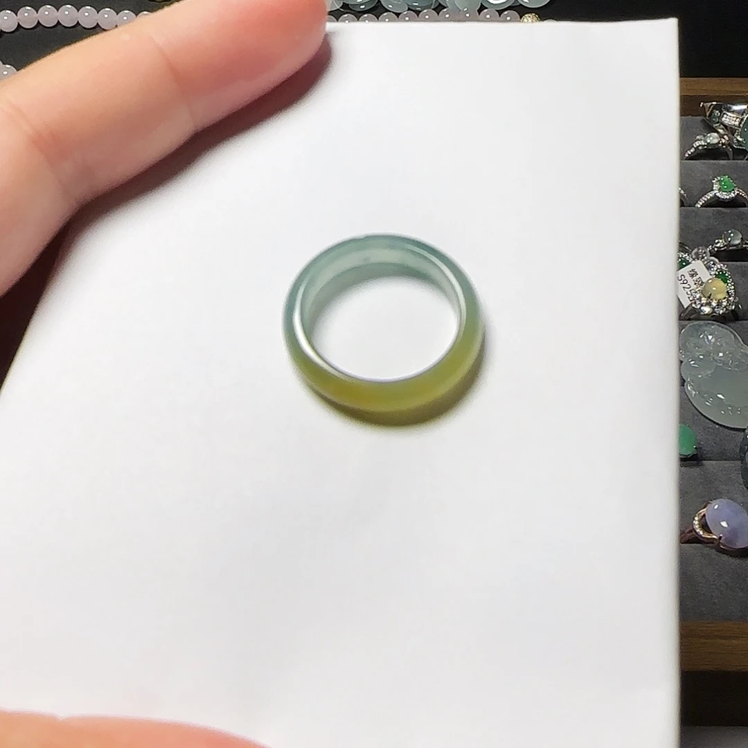 翡翠戒指未镶嵌危 福利戒圈