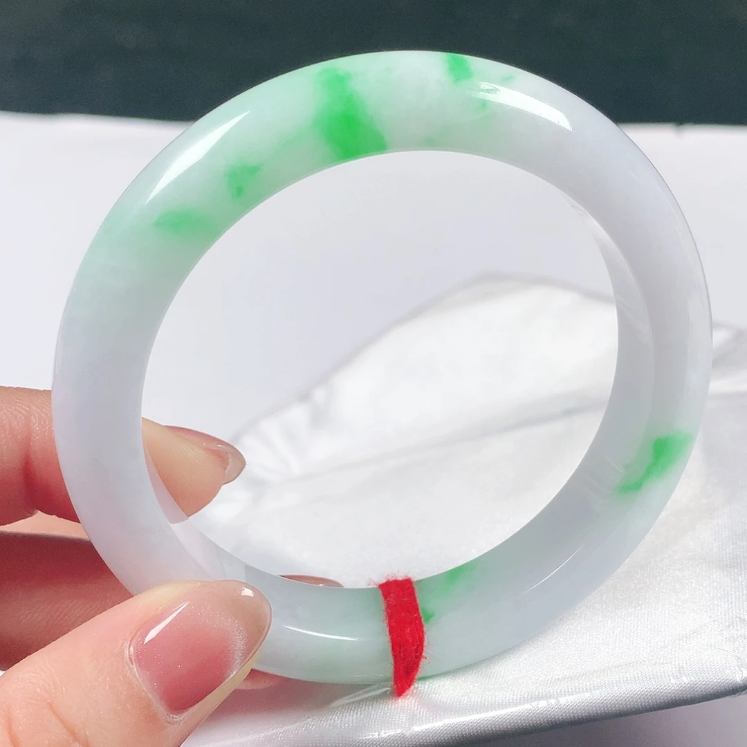 翡翠手镯未镶嵌58圈2449