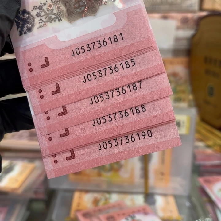 塑料蛇钞无4标十81张053736181