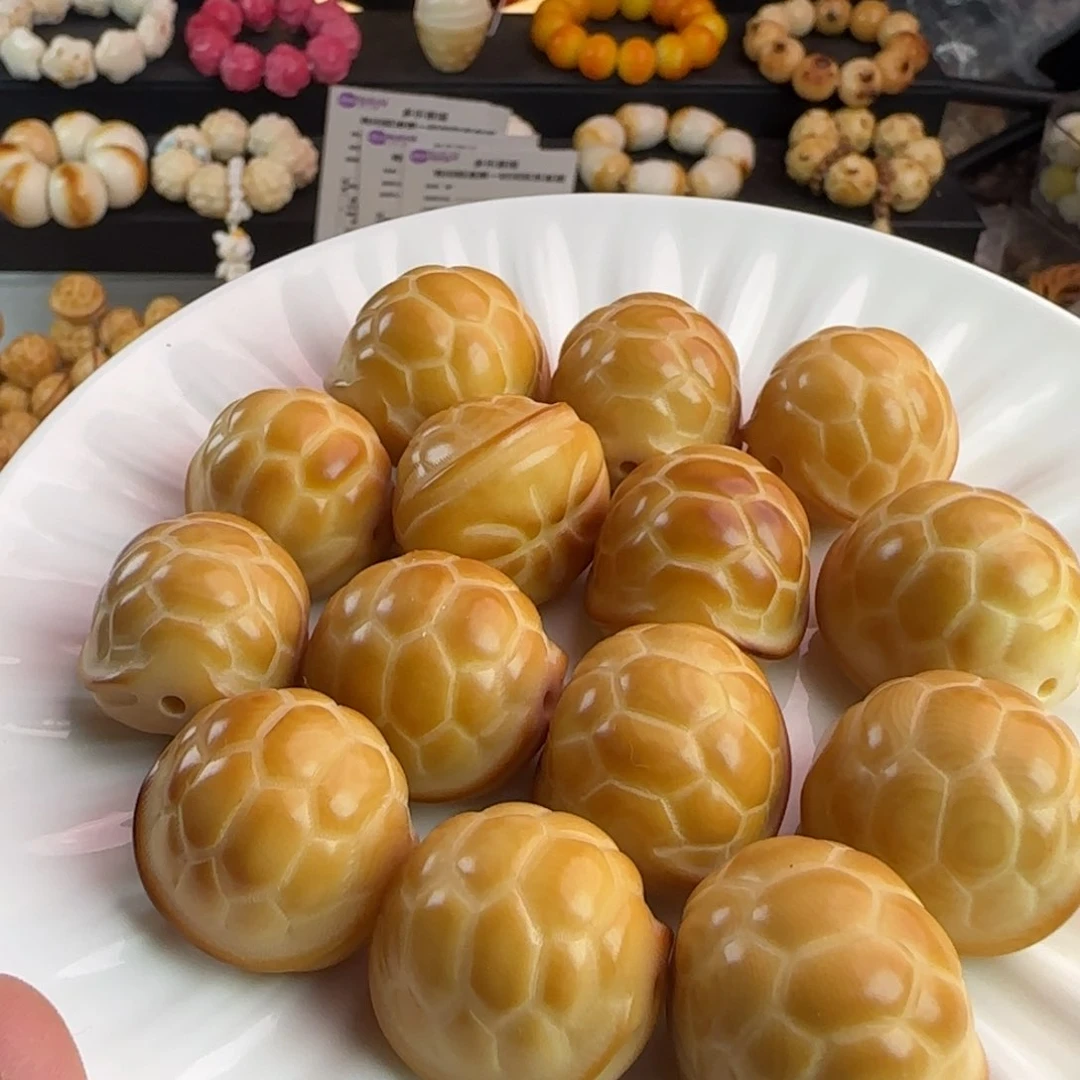 菩提根/象牙果手串全品炭烤大富甲2颗