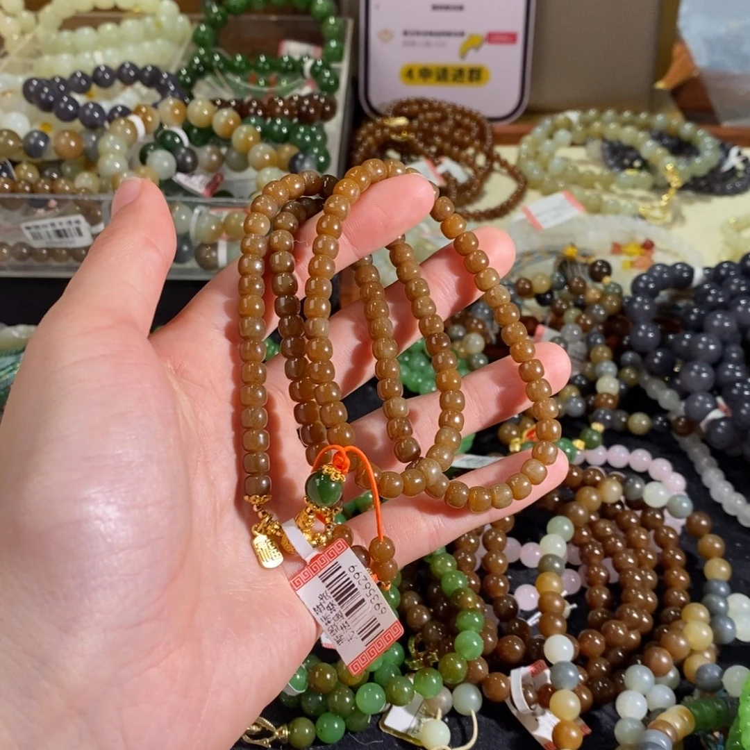 和田玉手链未镶嵌