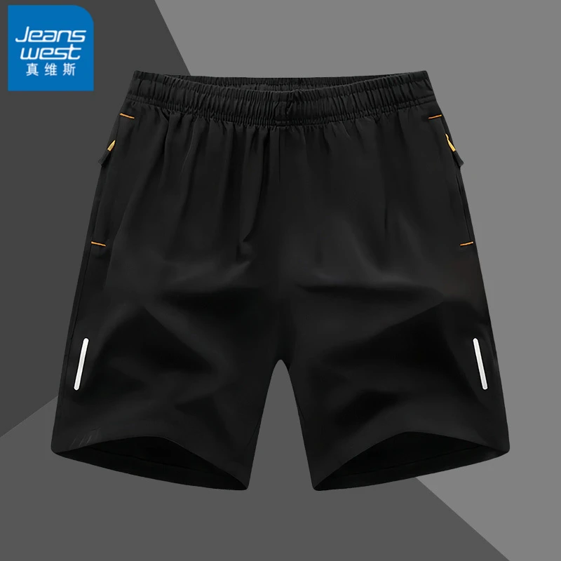 真维斯2025短裤夏冰丝短款宽松薄款休闲运动五分裤速干短裤