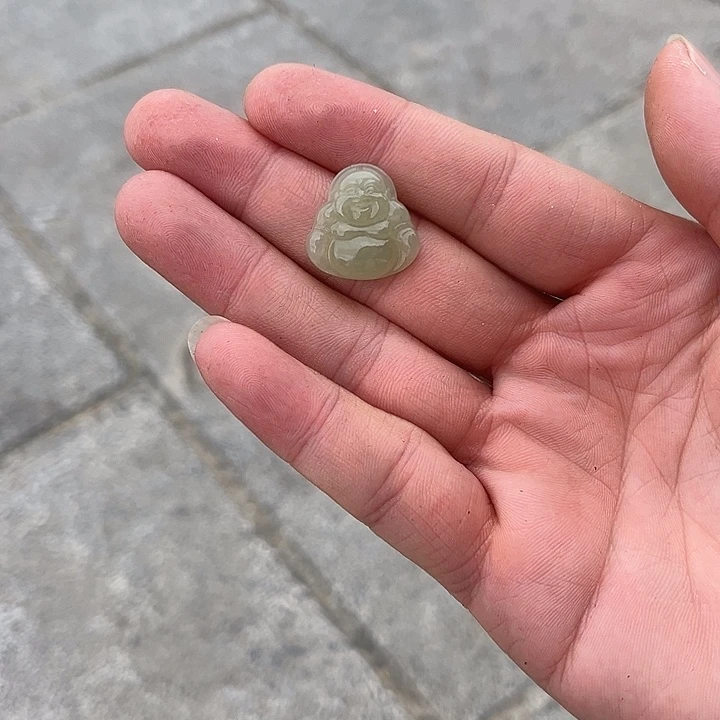 和田玉（糖玉）未镶嵌吊坠(不含链)