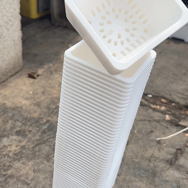 100白方盆9公分高7公分50个