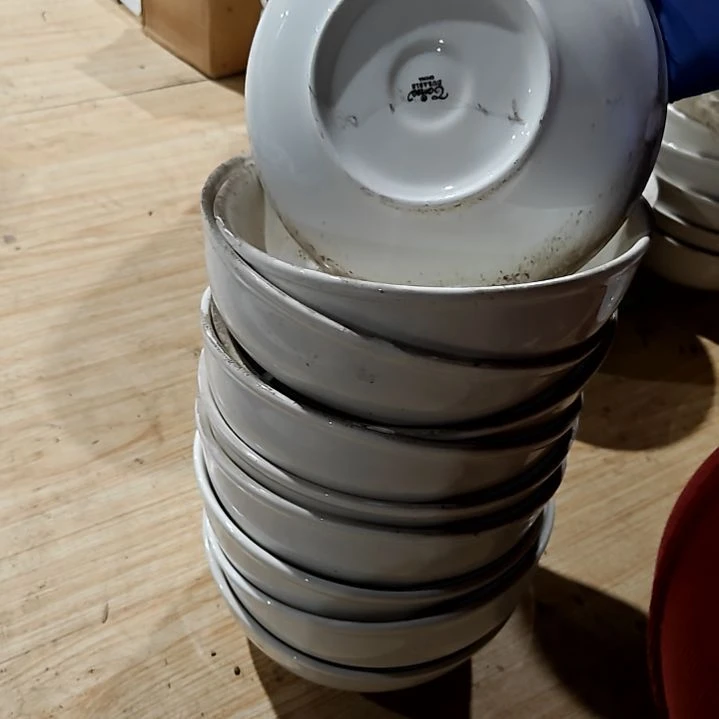 瓷片盘子碗茶壶啥都有10个
