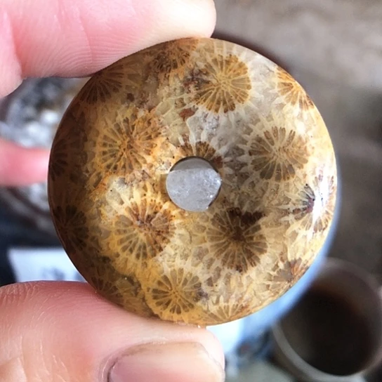硅化玉吊坠未镶嵌