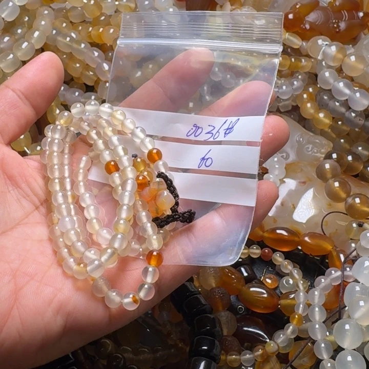 慢***~玛瑙/玉髓颈饰未镶嵌0036