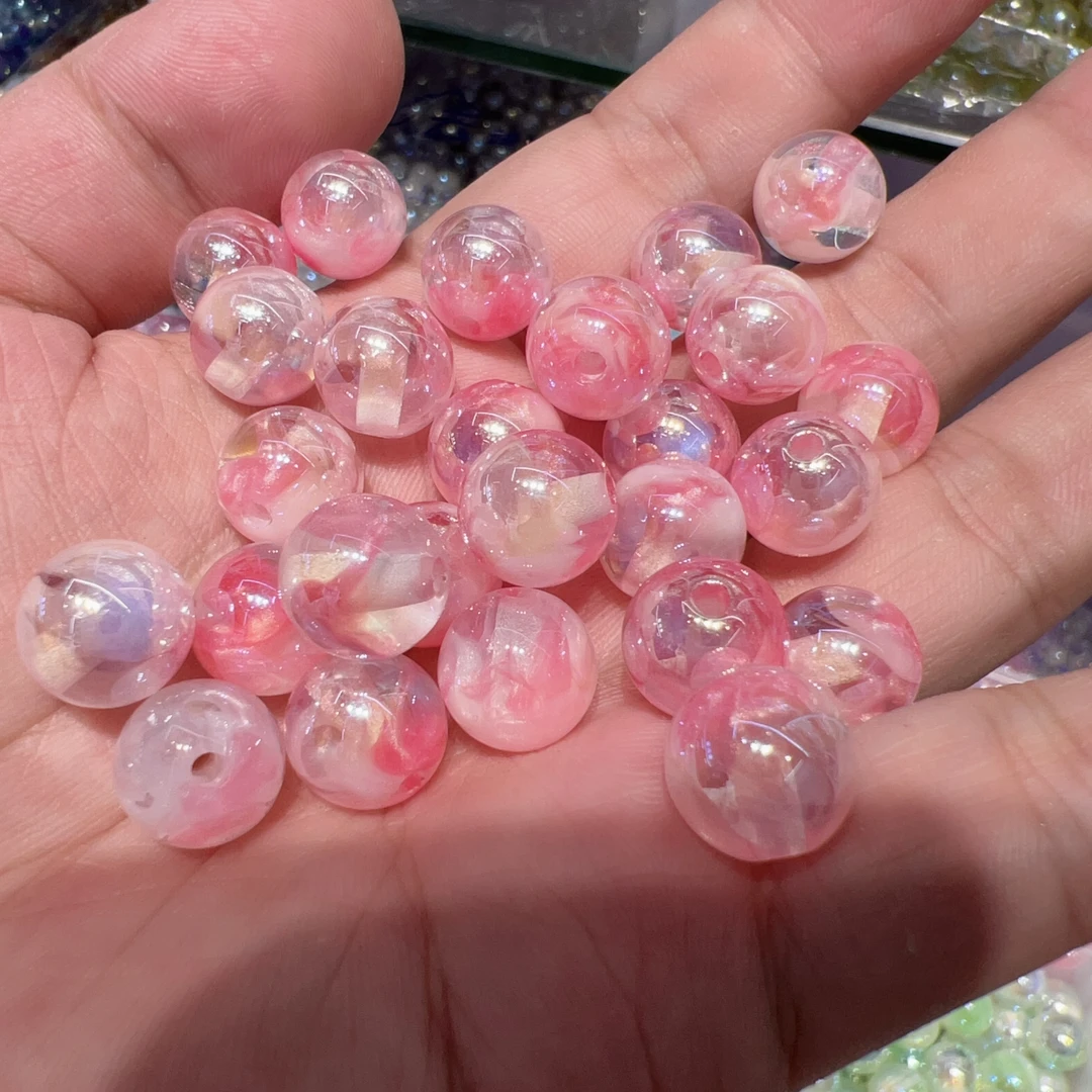 【陈小花家饰品】墨雨人间k12手工树脂光学珠