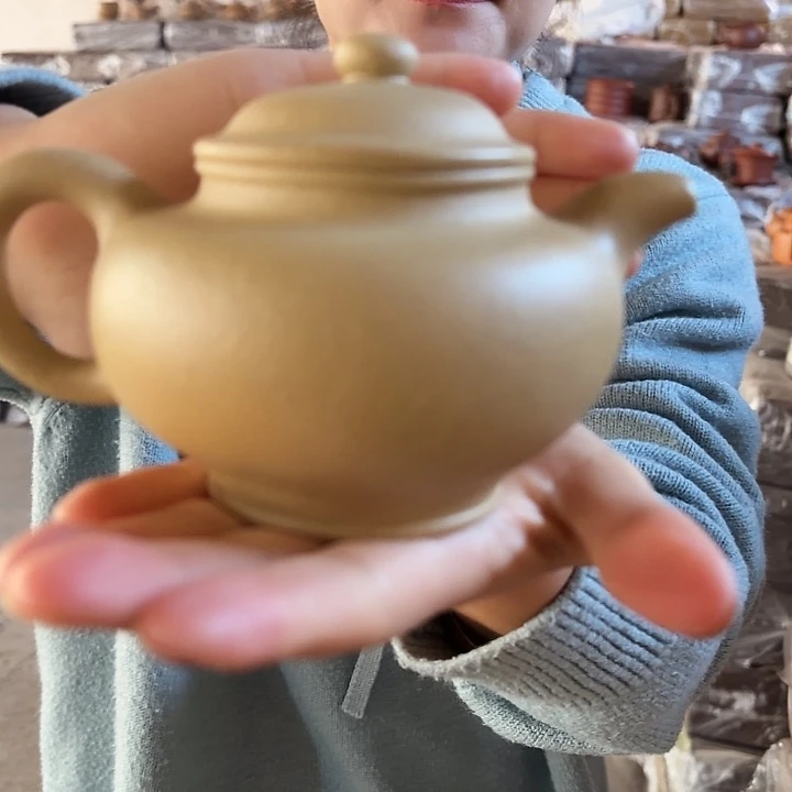 茶壶紫砂宜兴原矿梨皮