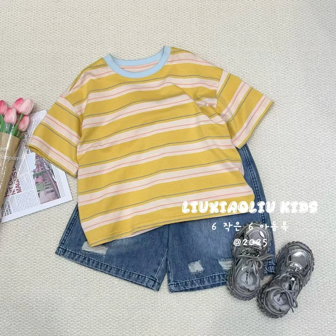 杭州六小六正版BY LIUXIAOLIU夏季儿童短袖19612