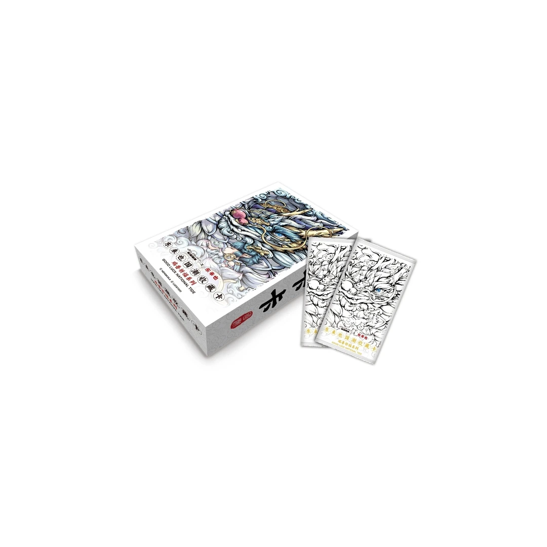 梦卡卡 x 东来也好运国潮-瑞兽祈福系列收藏卡盲盒（小鱼代拆）