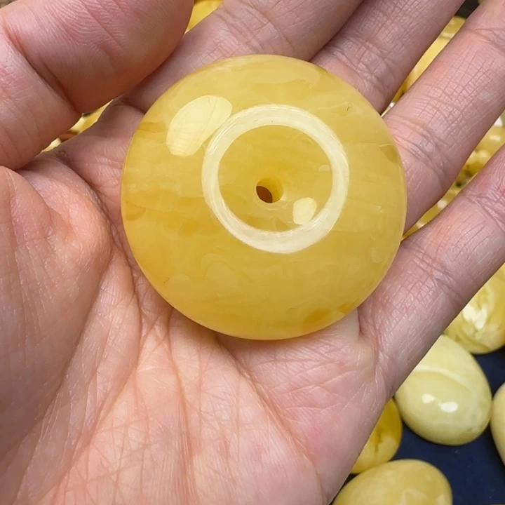 蜜蜡未镶嵌颈饰天然蜜蜡