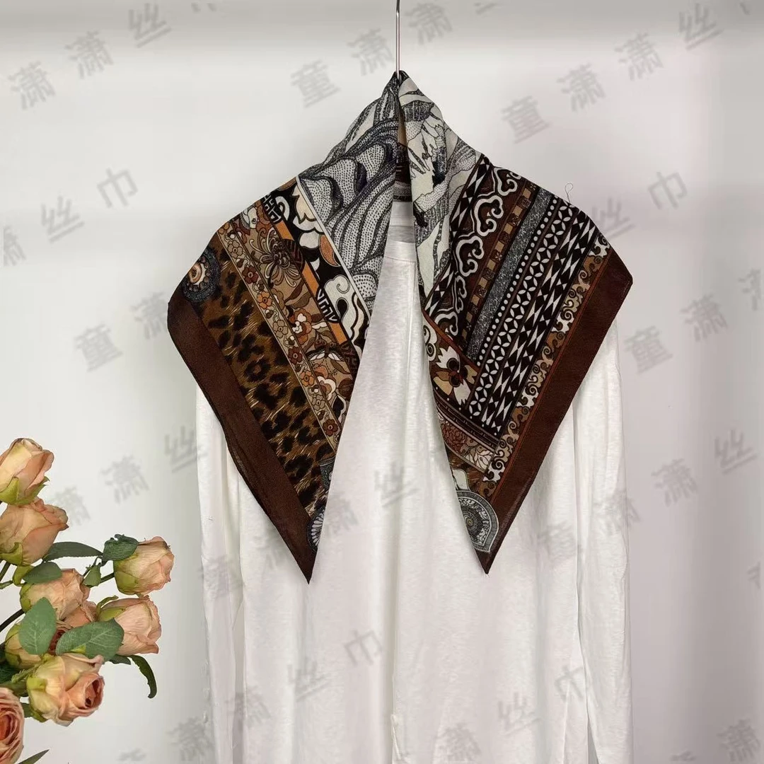 （布达拉宫）新款方巾65*65左右围巾