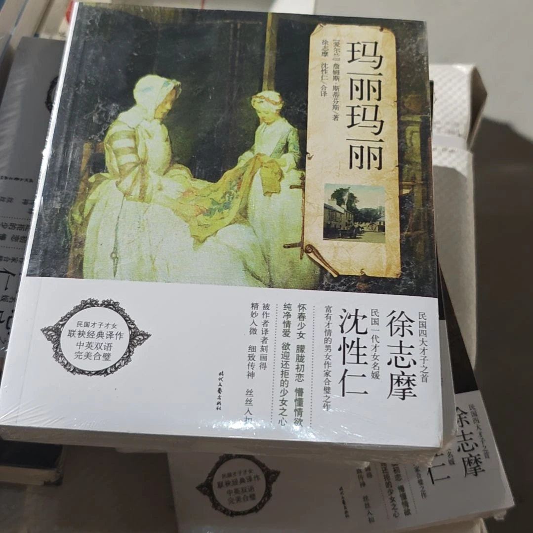 玛丽玛丽平装塑封库存书