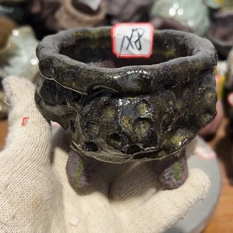 粗陶花盆制作就这样的