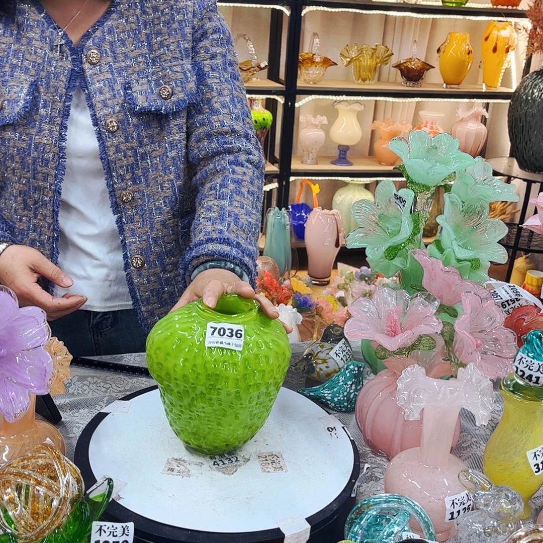 7036 家悦美居琉璃摆件不完美