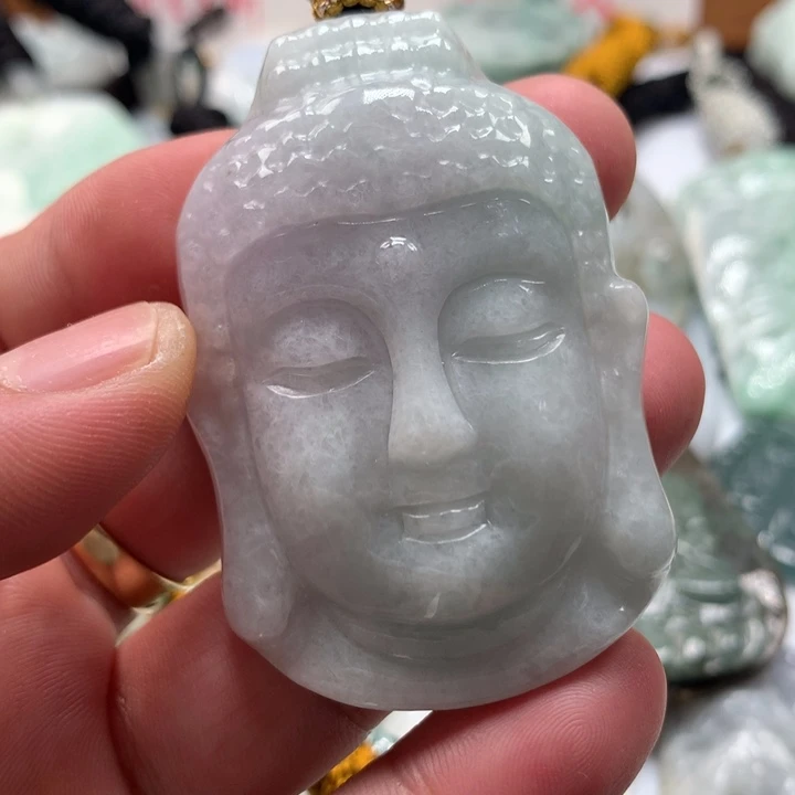 颈饰未镶嵌翡翠保真天然a货翡翠