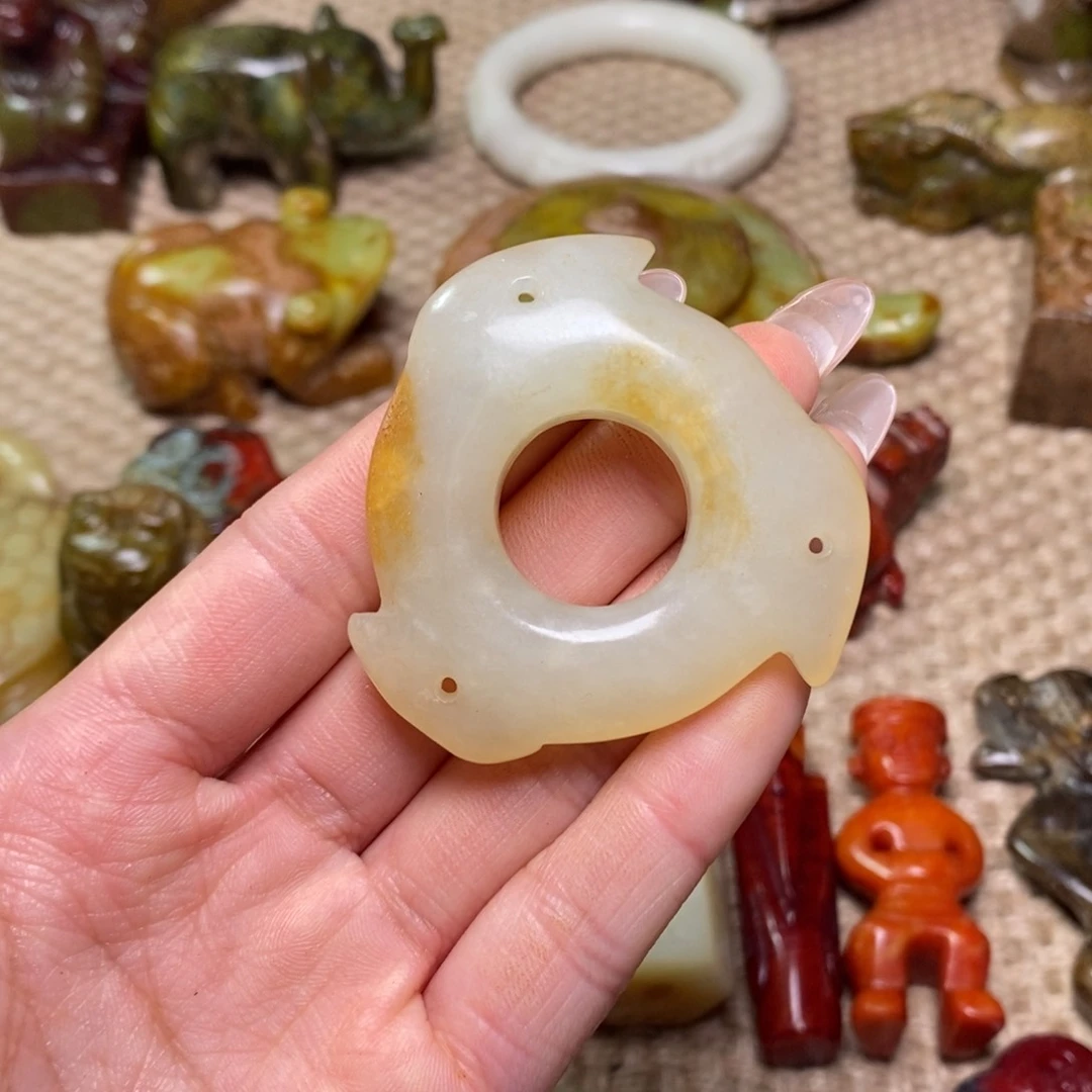 白玉菩提吊坠白玉菩提白玉菩提摆件