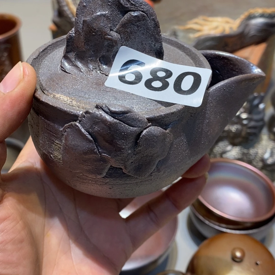 柴烧茶具陶瓷杯子