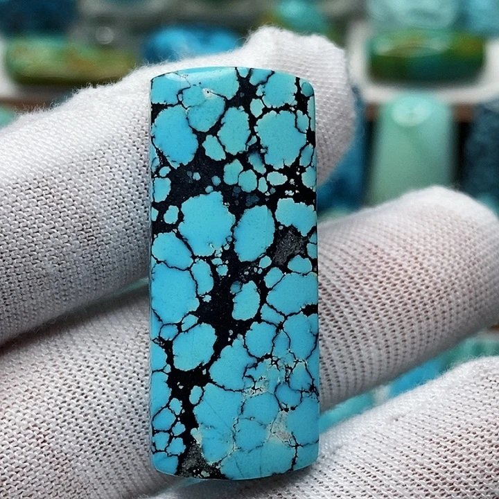 绿松石未镶嵌天然原矿 地大质检