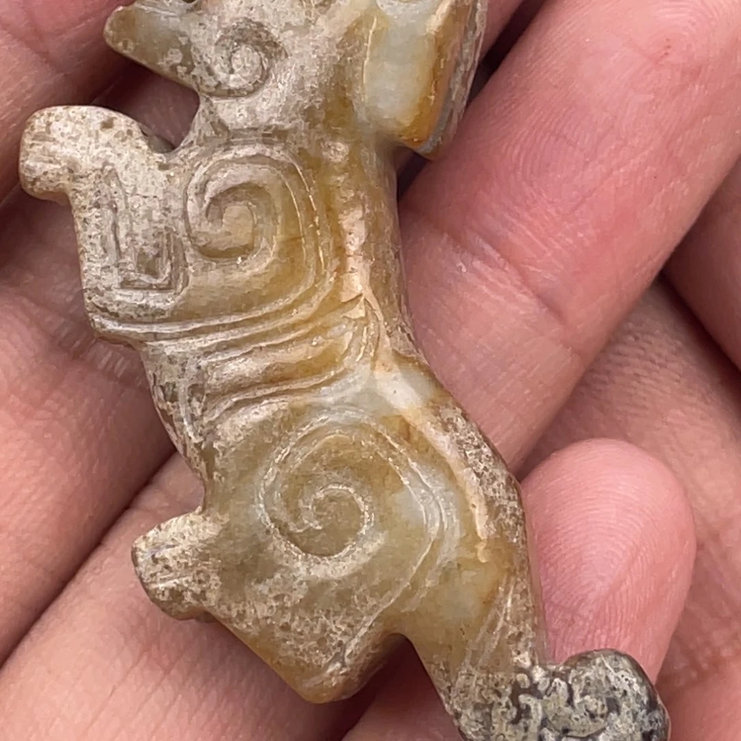 和田玉（糖玉）颈饰未镶嵌