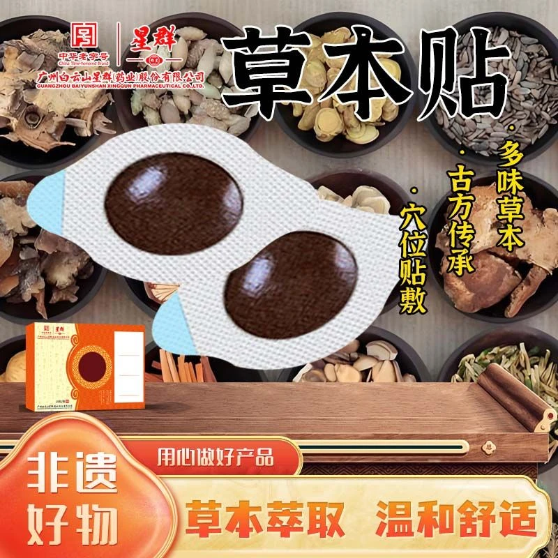 【官方正品】非遗好物草本植物萃取 16贴/盒--EJT