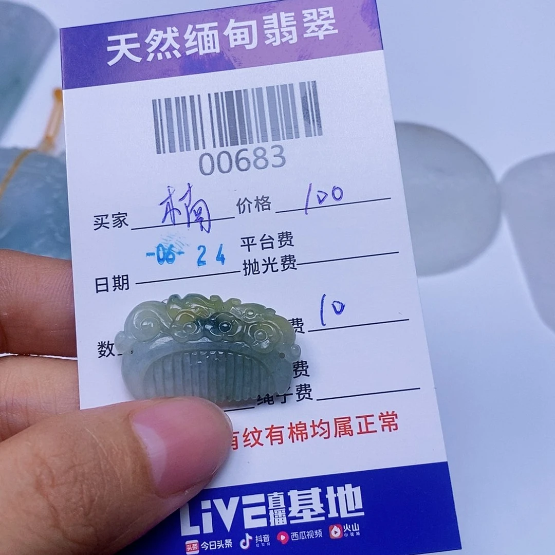 楠***楠翡翠未镶嵌颈饰翡翠