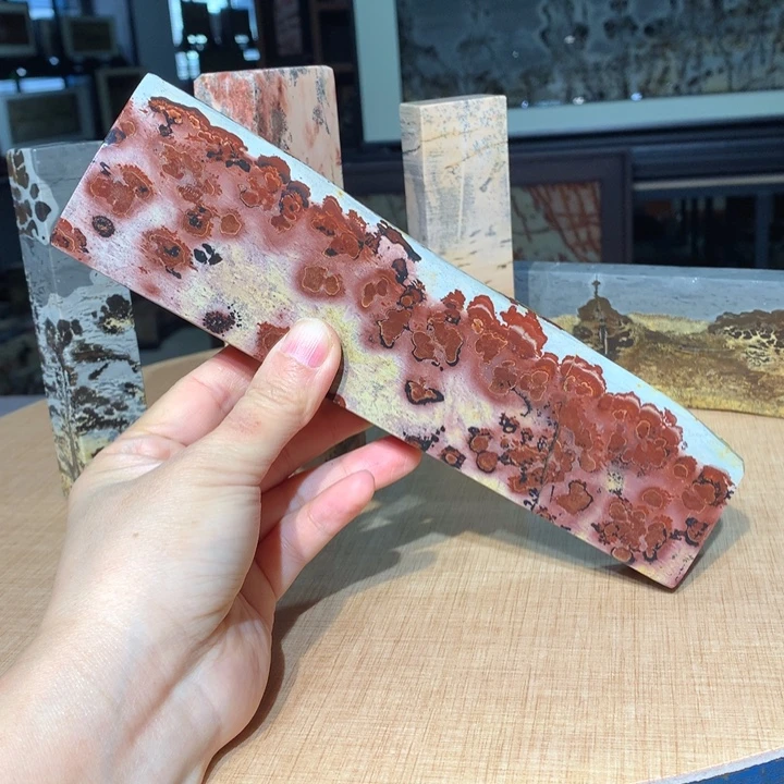 ，广西国画石摆件，收藏观赏