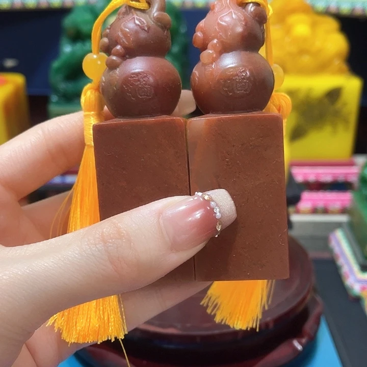 寿山石印石篆刻印章引首章闲章姓名章生日礼物