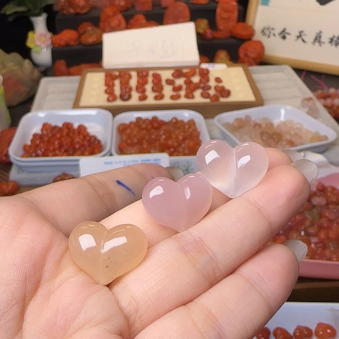 南红玛瑙未镶嵌吊坠(不含链)